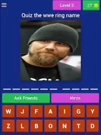 Quiz WWE ring name Screen Shot 4