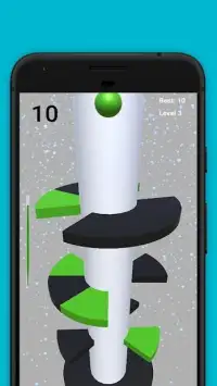 Helix Tower : Infinite Bounce Ball Screen Shot 7
