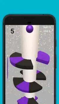 Helix Tower : Infinite Bounce Ball Screen Shot 5