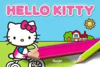 Hello Kitty Coloring Book - Cute Drawing Game Screen Shot 4