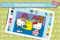 Hello Kitty Coloring Book - Cute Drawing Game Screen Shot 0