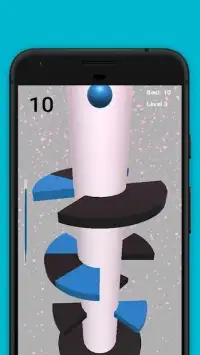 Helix Tower : Infinite Bounce Ball Screen Shot 6