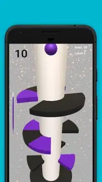 Helix Tower : Infinite Bounce Ball Screen Shot 2
