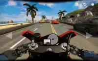 Moto Bike Simulator: Highway Traffic Rush Rider 3D Screen Shot 2
