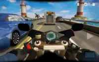 Moto Bike Simulator: Highway Traffic Rush Rider 3D Screen Shot 1