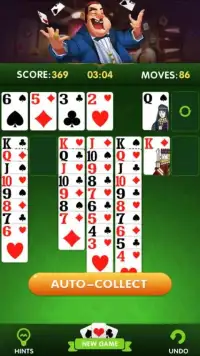 Solitaire-FreeCell-AI-Classic Screen Shot 4