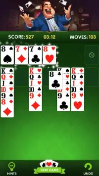 Solitaire-FreeCell-AI-Classic Screen Shot 5