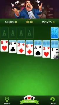 Solitaire-FreeCell-AI-Classic Screen Shot 3