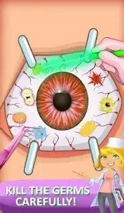 Little Eye Surgery Simulator - ER Doctor Game Screen Shot 2