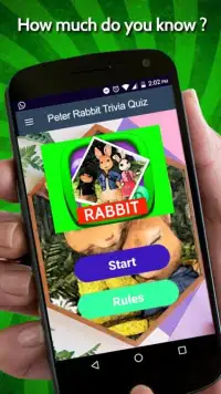 Peter Rabbit Trivia Quiz Screen Shot 4