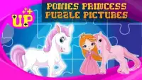 Ponies Princess Puzzle Pictures Screen Shot 4