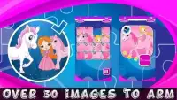 Ponies Princess Puzzle Pictures Screen Shot 1