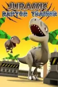 Jurassic Dino: Blue Raptor Trainer Race Game Screen Shot 22