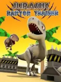 Jurassic Dino: Blue Raptor Trainer Race Game Screen Shot 15