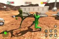 Dame Tu Cosita: Green Alien Hero Game Screen Shot 3