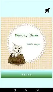 Dogs Memory Game Screen Shot 0