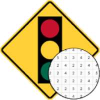 Traffic Signs Coloring By Number - Pixel