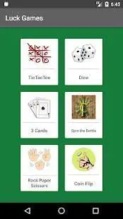 Luck Games - TicTacToe, Spin The Bottle, Dice,Card Screen Shot 7