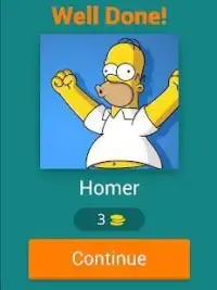 Simpsons characters quiz Screen Shot 12