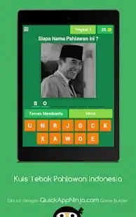 Kuis Tebak Pahlawan Indonesia Screen Shot 6
