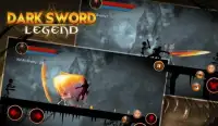 Dark Shadow Legend - Black Swordman Hero Fight Screen Shot 2
