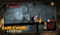 Dark Shadow Legend - Black Swordman Hero Fight Screen Shot 1