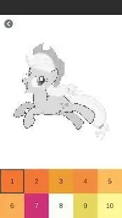 Pixel Art Coloring Pages - Color By Number Sandbox Screen Shot 0
