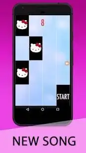 Hello Kitty Piano Tiles Screen Shot 2