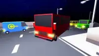 Coach Bus Driver Blocky Game Public Transport Sim Screen Shot 1