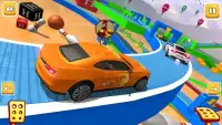 Superhero Car Racing & Car Stunts Screen Shot 4