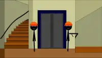 Stickman escape lift Screen Shot 6