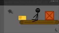 Stickman escape lift Screen Shot 0