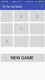 Tic Tac Toe Single Player Game : For Child Game Screen Shot 2
