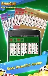 Solitaire - FreeCell Card Game Screen Shot 10