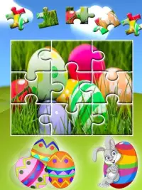 Easter Egg Jigsaw Puzzles * : Family Puzzles free Screen Shot 0