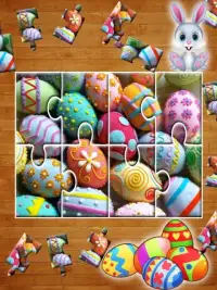 Easter Egg Jigsaw Puzzles * : Family Puzzles free Screen Shot 3