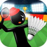 Stickman Badminton Game: World Championship League