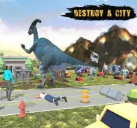 Monster Dinosaur City Attack & Destruction Sim Screen Shot 2