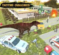 Monster Dinosaur City Attack & Destruction Sim Screen Shot 1