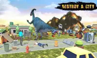 Monster Dinosaur City Attack & Destruction Sim Screen Shot 6