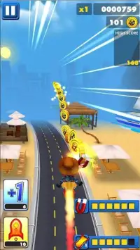 Hoverboard Extreme - Run, Dash & Jump Subway Game Screen Shot 2