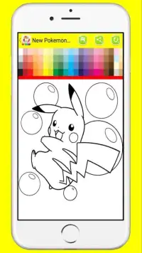 Pokemon Character Coloring Book for Children Screen Shot 0