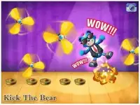 Kick The Bear - Fun & addictive game Screen Shot 5