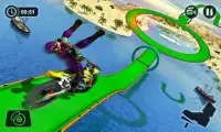 Super Hero Bike Beach Stunts: Water Surfer Rider Screen Shot 11