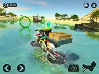 Super Hero Bike Beach Stunts: Water Surfer Rider Screen Shot 3