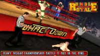 Wrestling Rumble Royale - Wrestling & Fighting Screen Shot 3