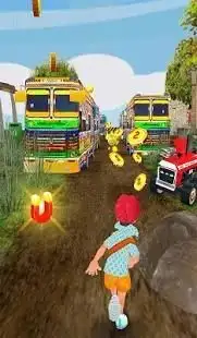 Punjabi Jatt Run – Endless Subway Game Screen Shot 2