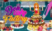 Princess Doll Cake Factory :Cooking Game For Girls Screen Shot 4
