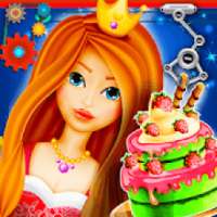 Princess Doll Cake Factory :Cooking Game For Girls
