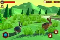 Rabbit Simulator Poly Art Adventure Screen Shot 14